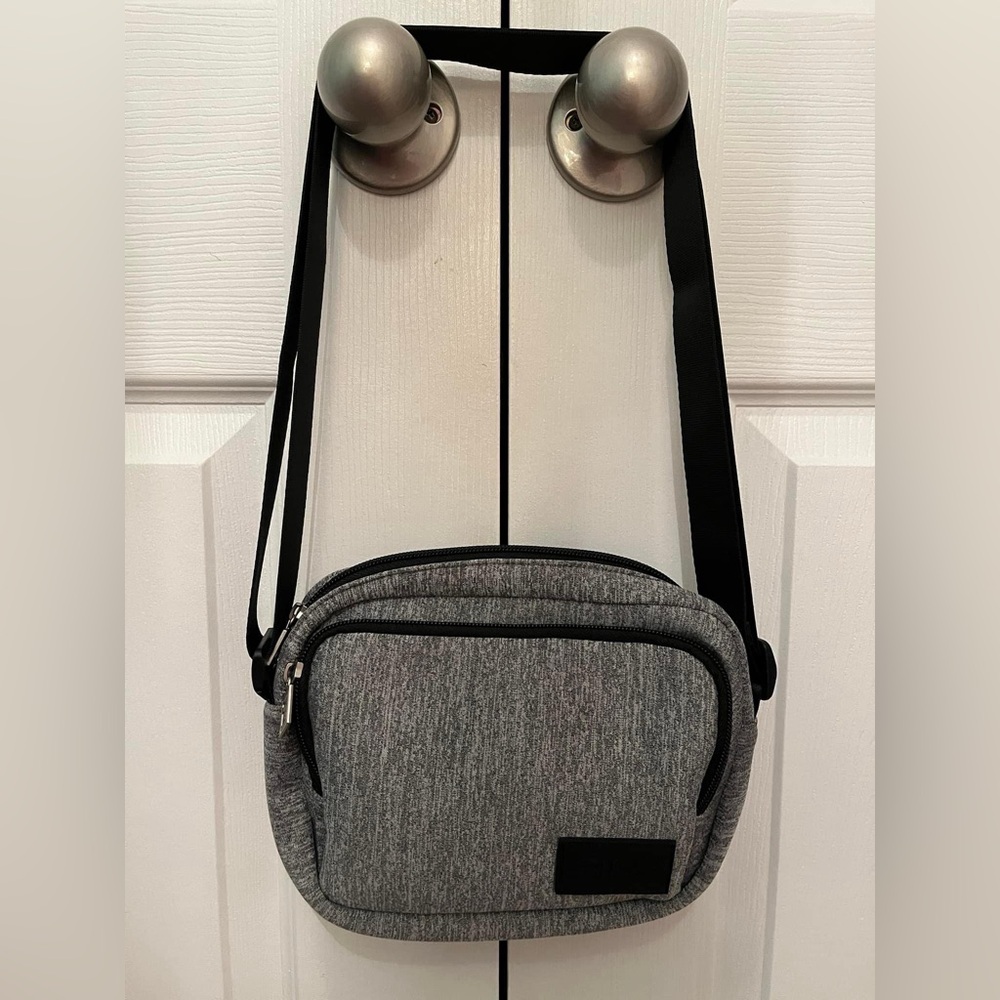 Gray And Black Fila crossbody